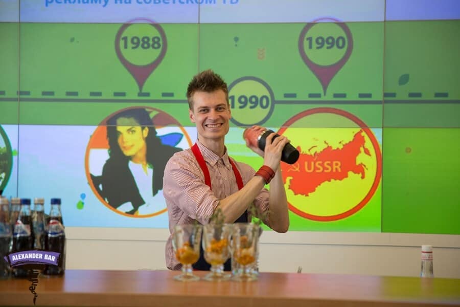 Организация бара в PepsiCo Cafe