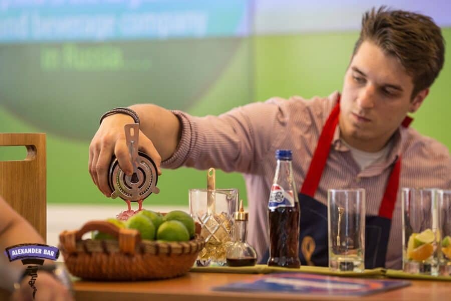 Организация бара в PepsiCo Cafe