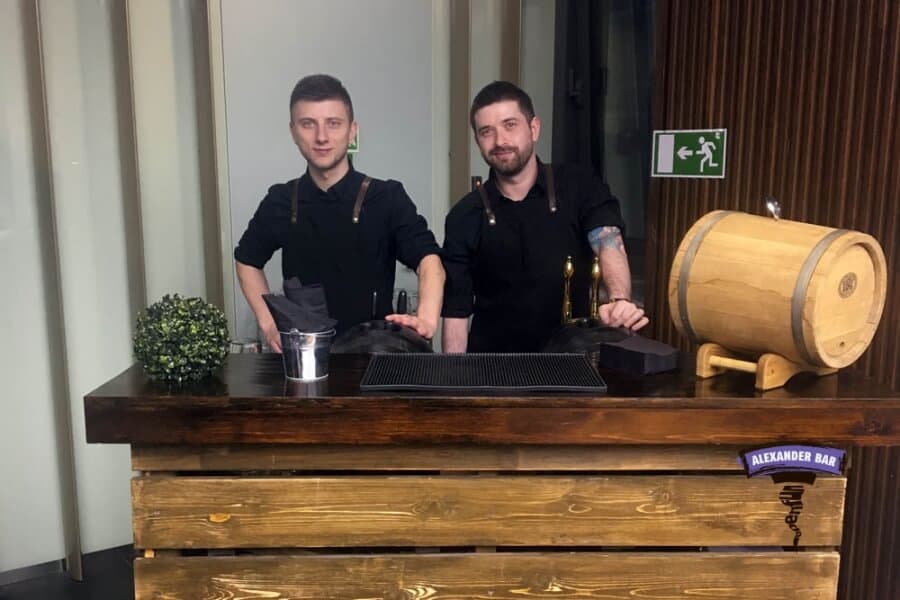 Пивной бар на корпоратив в офисе